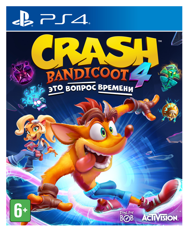 Диск Crash Bandicoot 4: Its About Time (Blu-ray, English version) для PS4 фото