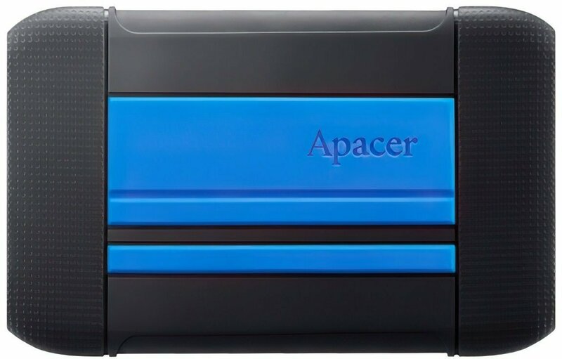Зовнiшнiй HDD Apacer AC633 2Tb 2.5" USB 3.2 IP55 синiй фото