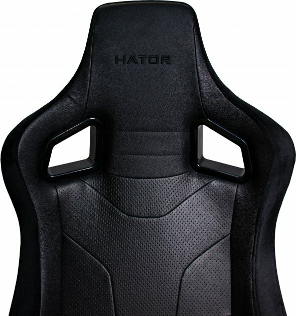 Ігрове крісло HATOR Apex (Alcantara Black) HTC-970 фото