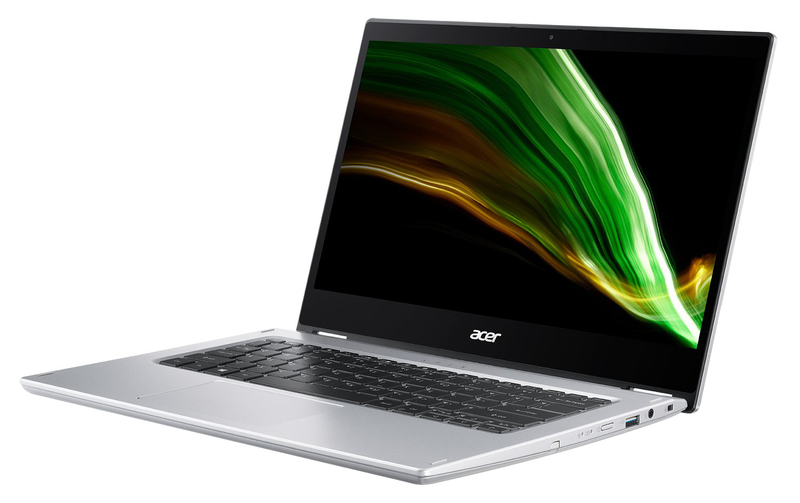 Ноутбук Acer Spin 1 SP114-31N-P2VQ Pure Silver (NX.ABJEU.003) фото