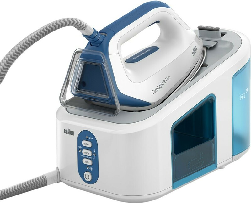 Утюг с парогенератором BRAUN CareStyle 3 Pro IS 3157 BL - фото - №0