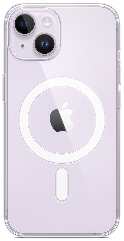 Чохол Apple Clear Case with MagSafe MPU13ZE/A для iPhone 14 фото