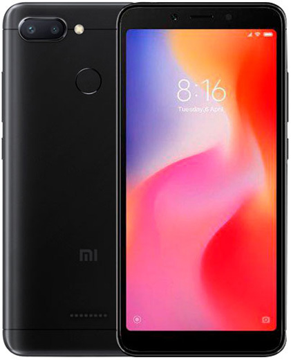 Xiaomi Redmi 6 3/32Gb (Black) Офіційна міжнародна версія - фото - №0