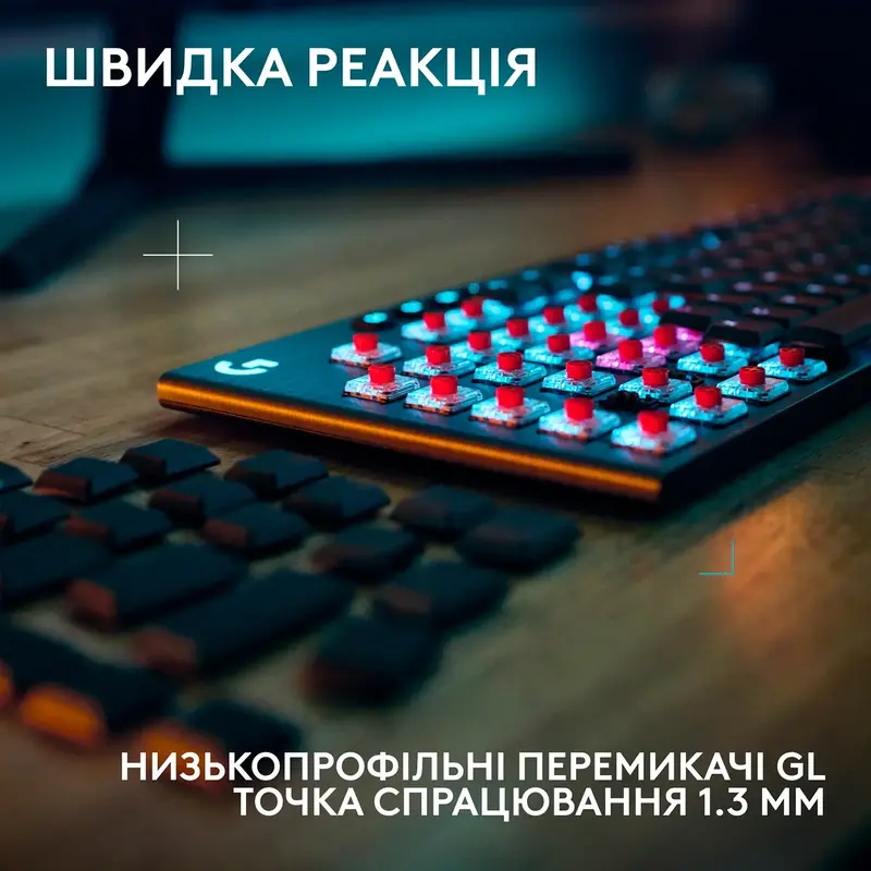 Ігрова клавіатура Logitech G915 Wireless Black LINEAR - фото - №2