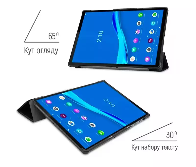 Чохол для планшета Samsung Tab А9+ ColorWay Вlack (CW-CTSGT210-BK) фото
