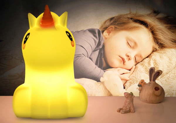 Детский ночник-игрушка Click "Ночные Зверушки" - Единорог (12 см) CLK-G01219 фото