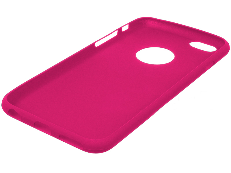 Чохол-накладка Baseus Soft Touch Pink для iPhone 5 / 5S / SE - фото - №2