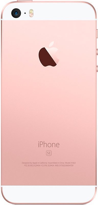 Apple iPhone SE 128Gb Rose Gold (MP892) фото