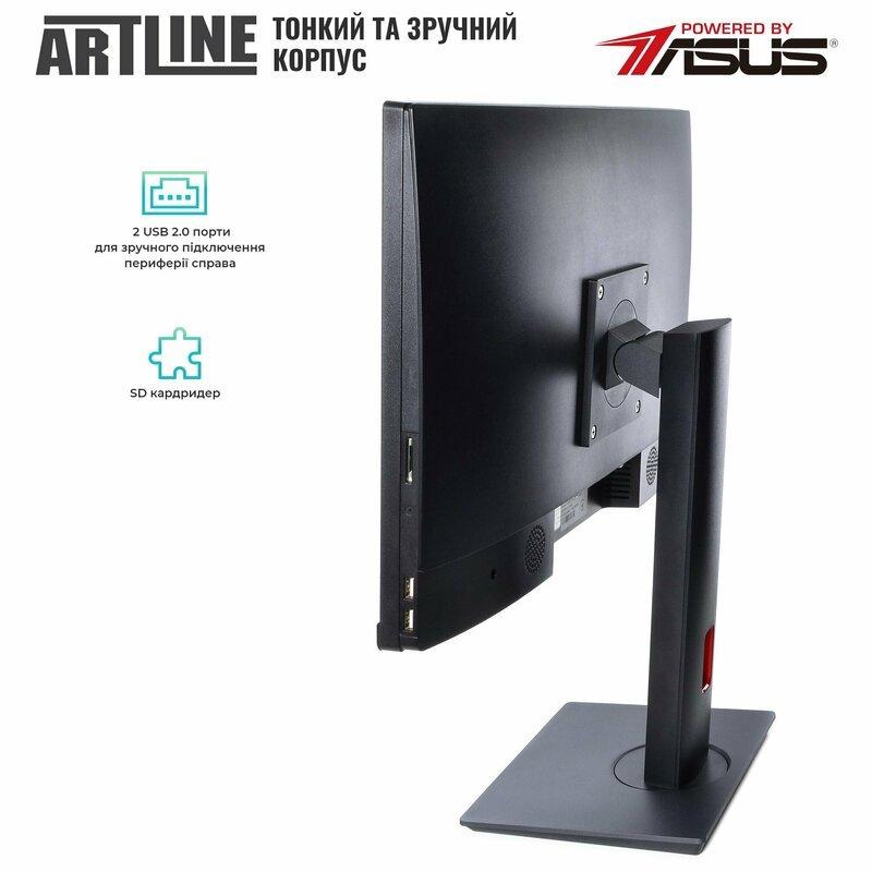 Моноблок ARTLINE Home G43 (G43v18) Black - фото - №2