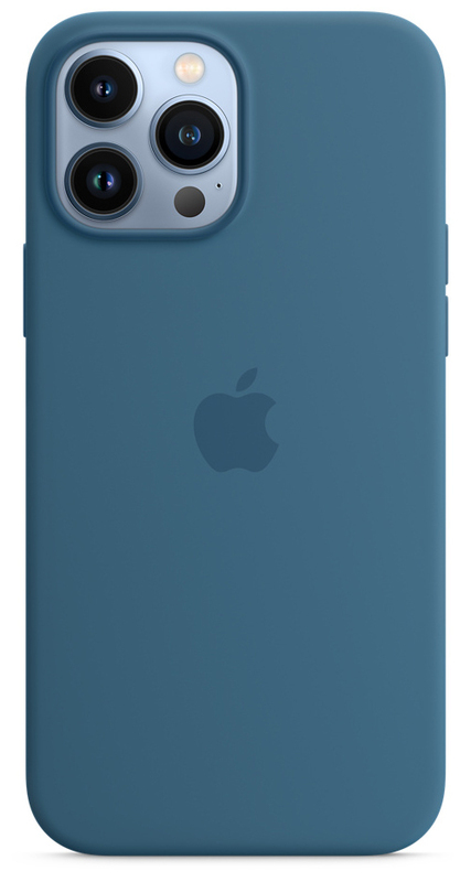 Чохол iPhone 13 Pro Max Silicone Case with MagSafe (Blue Jay) MM2Q3ZE/A - фото - №2