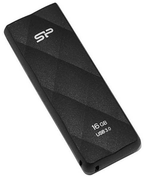 Флеш-память SiliconPower Blaze B20 16Gb (Black) SP016GBUF3B20V1K фото