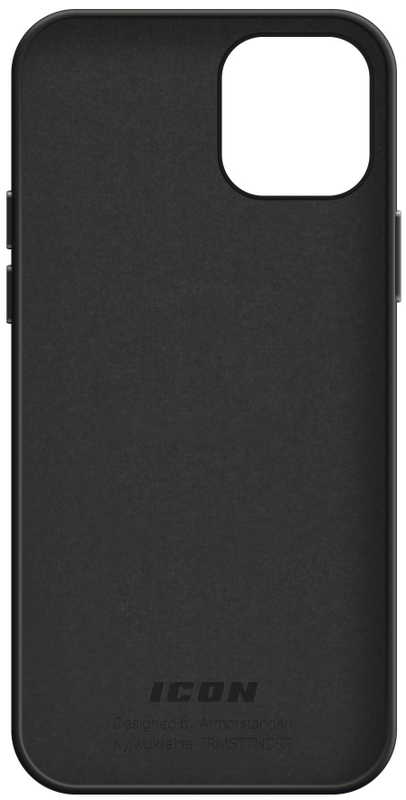 Чохол ICON Case ArmorStandart для iPhone 12/12 Pro (Black) ARM60577 фото