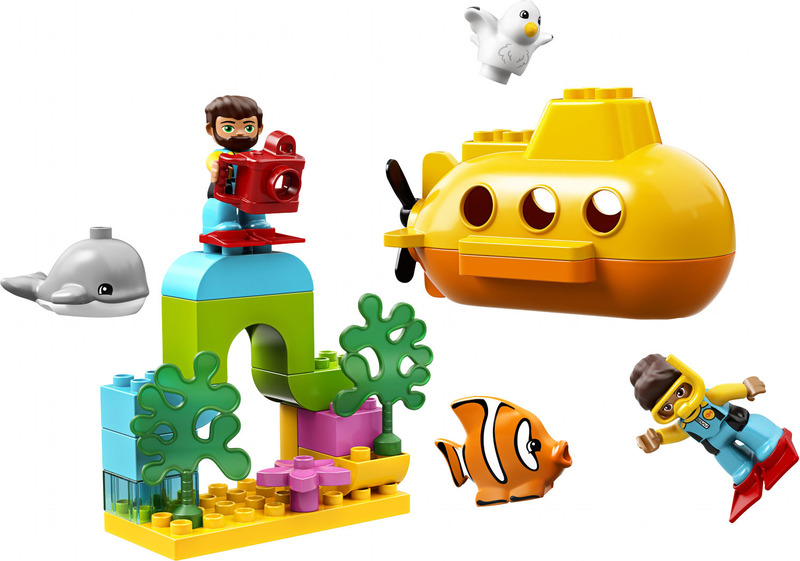 Конструктор LEGO DUPLO Пригоди на підводному човні 10910 фото