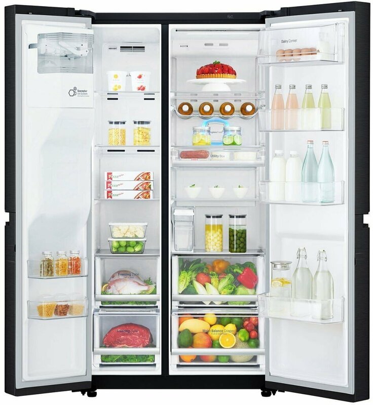 Side-by-side холодильник LG GC-L247CBDC - фото - №9