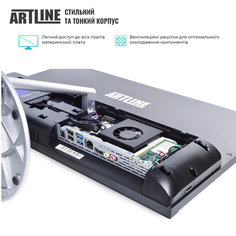 Моноблок ARTLINE Business S22 (S22v06Win) Black - фото - №8