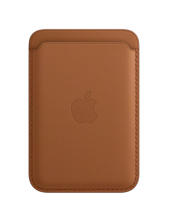 Чохол Apple Leather Wallet with MagSafe (Saddle Brown) MHLT3ZE/A для iPhone фото