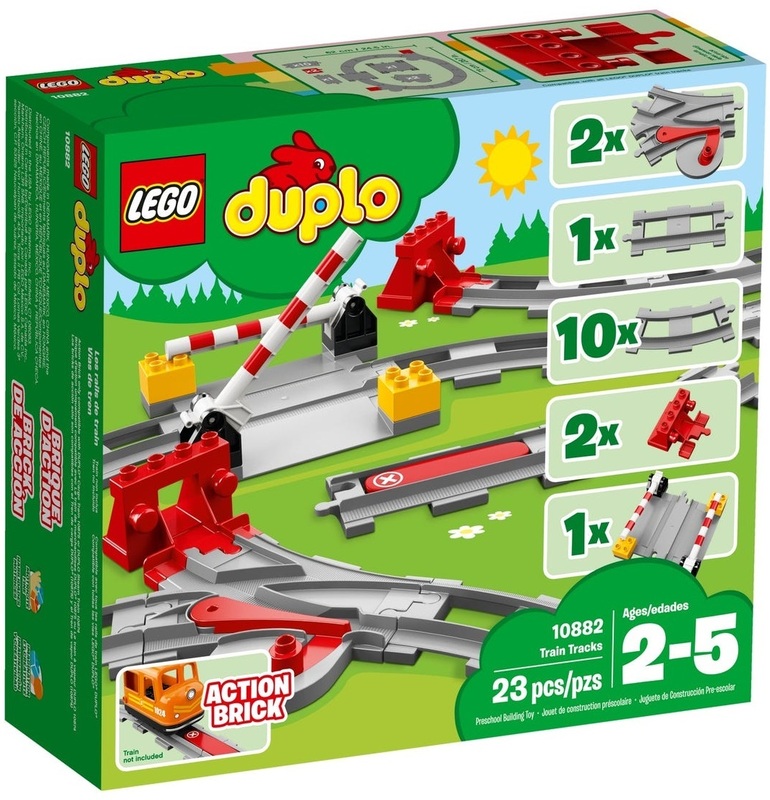 Конструктор LEGO DUPLO Залізничні колії 10882 фото