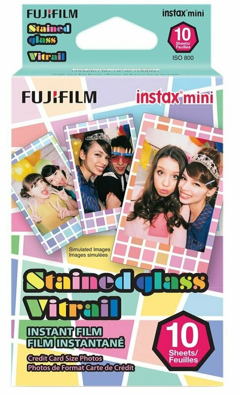 Фотопапір Fujifilm COLORFILM INSTAX MINI STAINED GLASS (54х86мм 10шт) 16203733 фото
