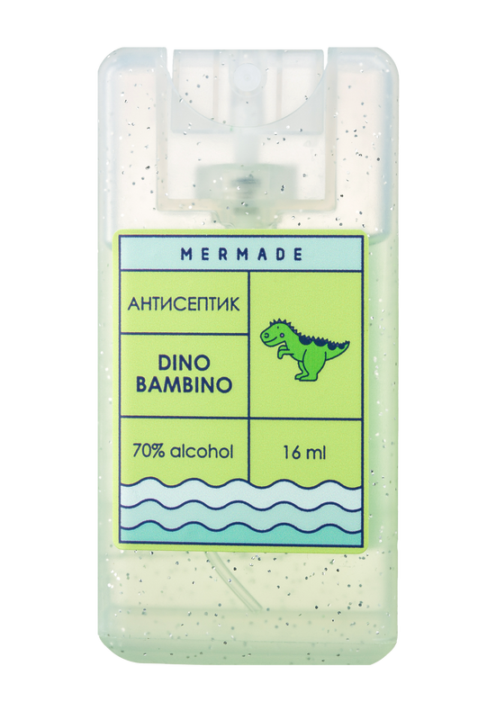Антисептик-спрей для рук Mermade - Dino Bambino 16 ml MRA0021S фото