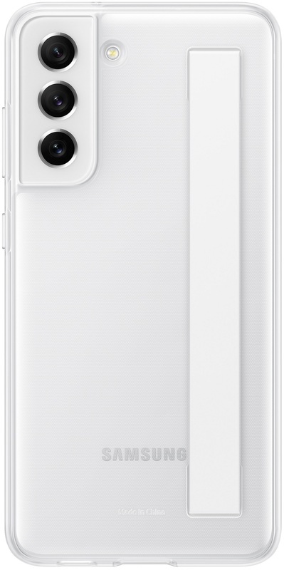 Чохол для Samsung S21 FE Samsung Clear Strap Cover (White) EF-XG990CWEGRU фото
