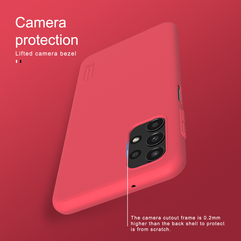 Чохол для Samsung Galaxy A13 Nillkin Super Frosted Shield (Bright Red) фото