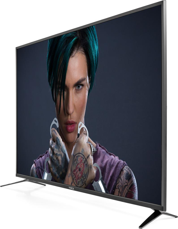 Телевизор Vinga 55" 4K Smart TV (E55UHD20B) фото