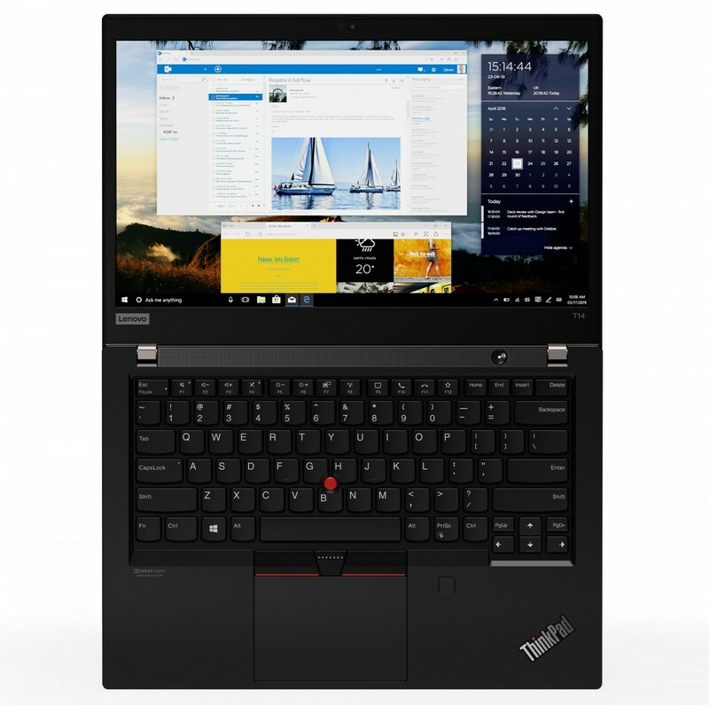 Ноутбук Lenovo ThinkPad T14 Black (20UD0010RT) - фото - №7
