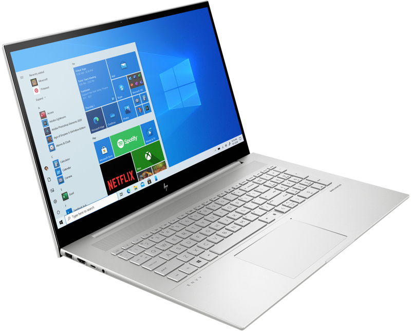 Ноутбук HP Envy 17-ch0003ua Silver (422N7EA) - фото - №2