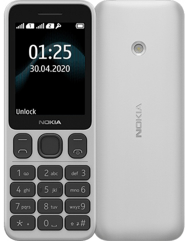 Nokia 125 Dual Sim White (16GMNW01A01) фото