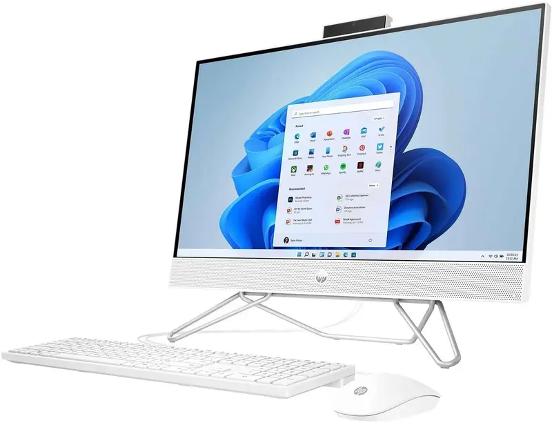 Моноблок HP 205 G8 Starry White (6U6P8ES) - фото - №1