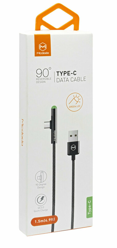 Кабель McDodo for gaming USB - Type-C 1.5m (Black) CA-6390 фото