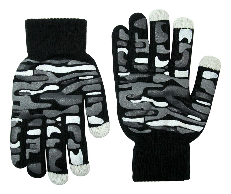Перчатки сенсорные GIO (Camouflage) для мужчин фото