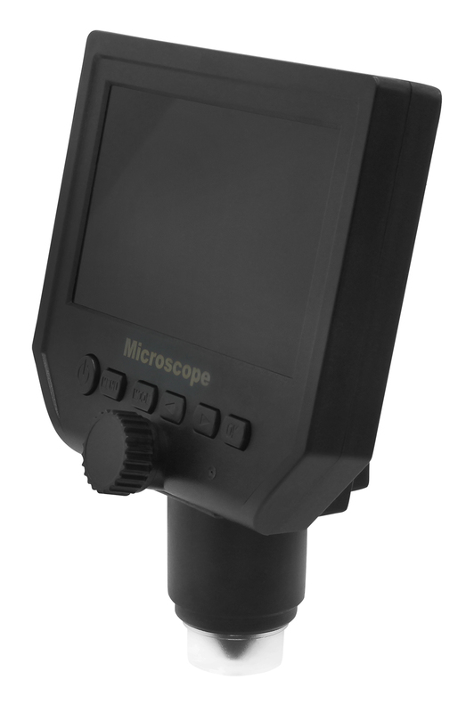 Мікроскоп BEST електронний 600х з LCD екраном (Black) - фото - №3