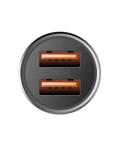 Универсальное автомобильное ЗУ Energea USB 2x (Alu Drive 2) QC3.0 36W (Grey) фото