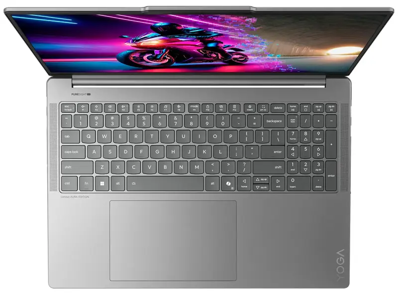 Ноутбук Lenovo Yoga Pro 9 16IAH10 Luna Grey (83L00057RA) - фото - №5