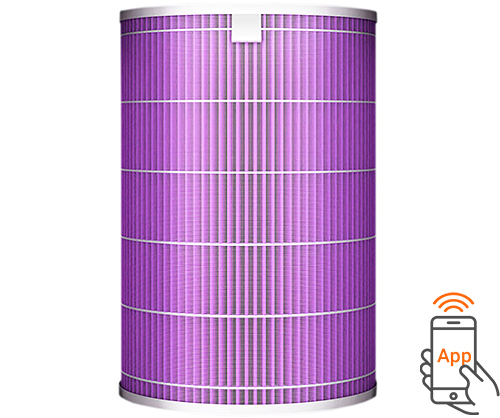 Фільтр для очищувача повітря Xiaomi Mi Air Purifier Filter Antibacterial Purple (MCR-FLG) SCG4011TW фото