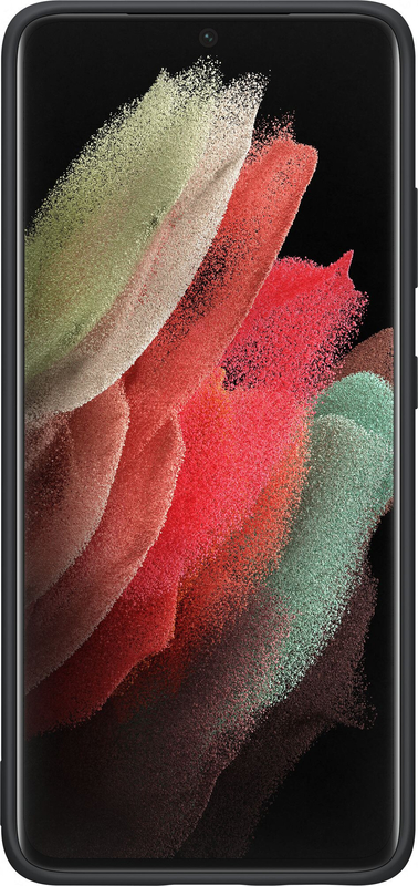 Чохол Samsung Silicone Cover (Black) EF-PG998TBEGRU для Samsung Galaxy S21 Ultra фото
