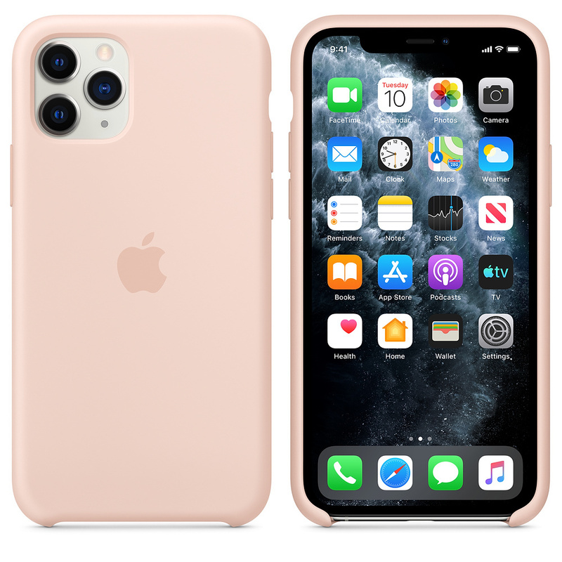 Чохол Apple Silicone Case (Pink Sand) MWYM2ZM/A для iPhone 11 Pro фото
