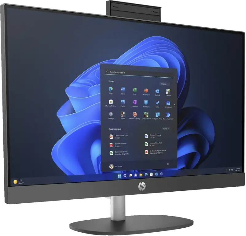 Моноблок HP 245-G10 Black (885A1EA) - фото - №1