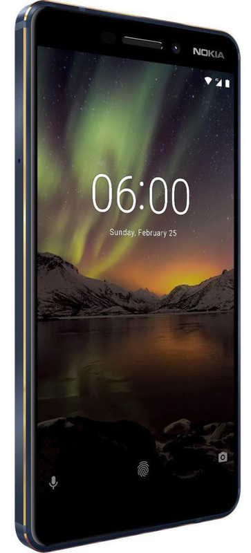 Nokia 6 Dual SIM 2018 4/64Gb Blue (11PL2L01A14) - фото - №4
