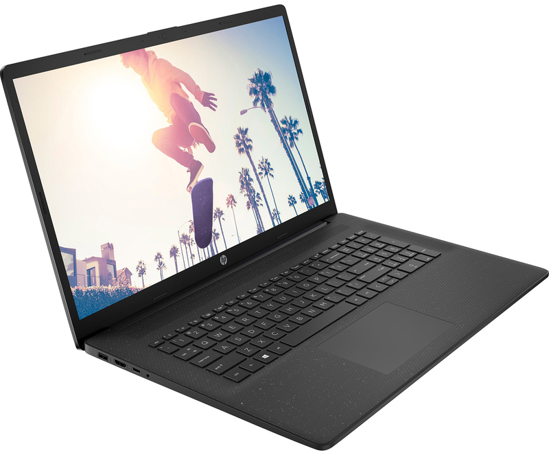 Ноутбук HP Laptop 17-cn0024ua Black (4F953EA) фото