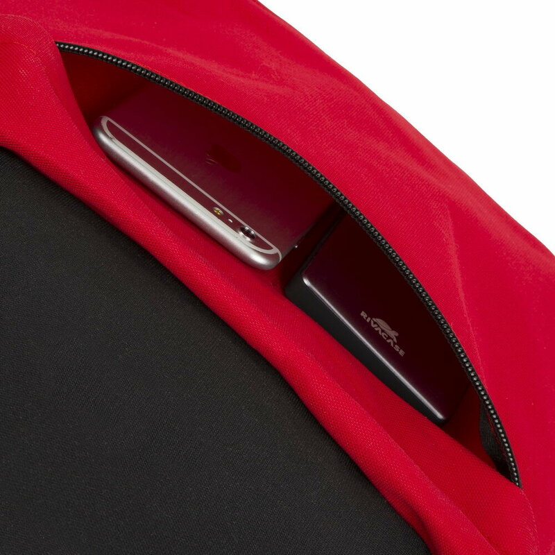 Рюкзак RivaCase для ноутбука 15.6" (Black/pure red) 5560 - фото - №21