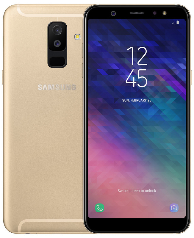 Samsung Galaxy A6+ 2018 3/32GB Gold (SM-A605FZDNSEK) - фото - №0
