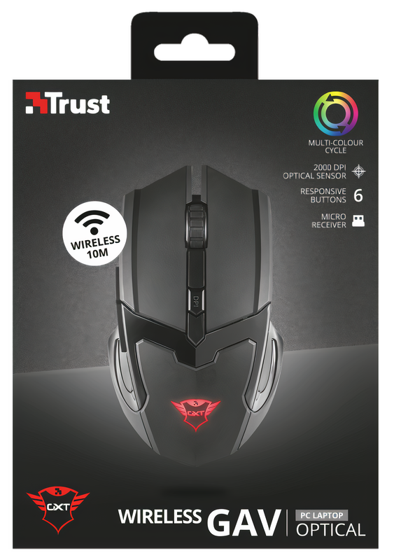 Ігрова миша Trust GXT 103 GAV Wireless Gaming Mouse (23213) фото