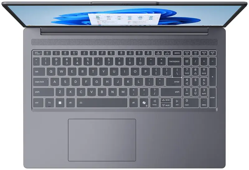 Ноутбук Lenovo IdeaPad Slim 3 16ARP10 Luna Grey (83K8006MRA) - фото - №6