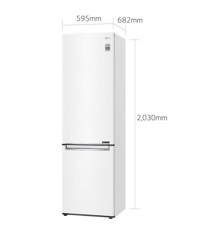Двухкамерный холодильник LG GW-B509SQJZ фото