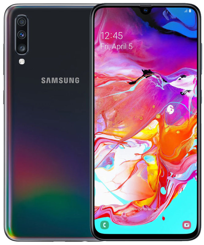 Samsung Galaxy A70 2019 A705F 6/128Gb Black (SM-A705FZKDSEK) фото