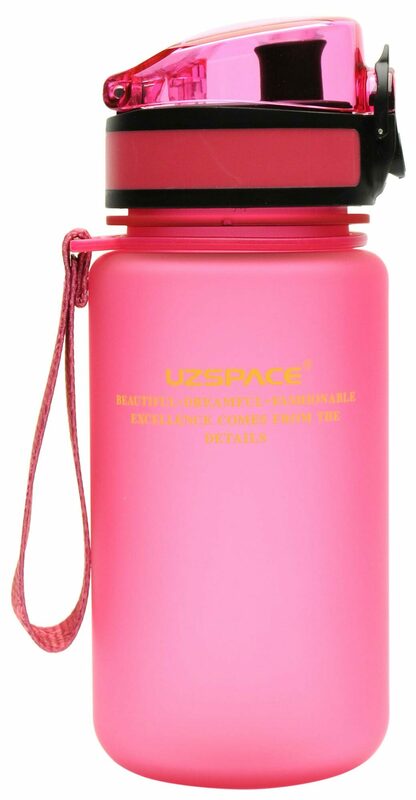 Пляшка для води UZSPACE 350 мл (Pink) 3034 фото