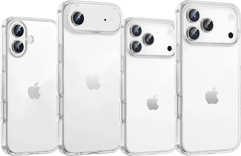 Чохол Keephone Non-yellowing Case for iPhone 17 Pro Transparent (KPNOYE17PTR) - фото - №3