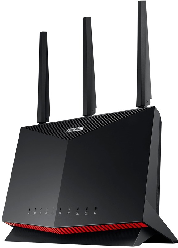 Интернет роутер Asus RT-AX86U PRO AX5700 4xGE LAN 1xGE WAN 1x2.5GE WAN/LAN 1xUSB3.2 1xUSB2.0 MU-MIMO фото